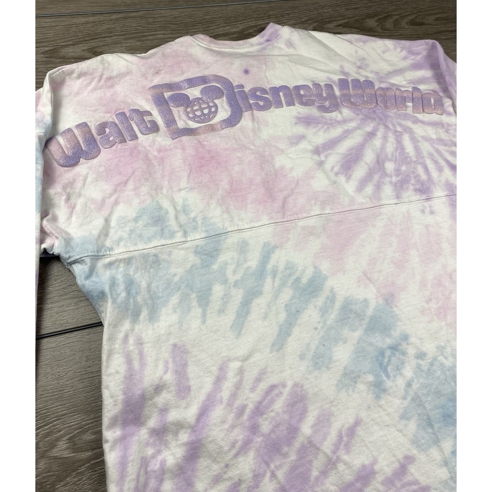 Walt Disney World Women's Pastel Tie Dye Spirit Jersey Multicolor Size XS - Picture 4 of 9